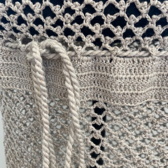 crochet 100% linen unique dress/tunic - Picture 13 of 14